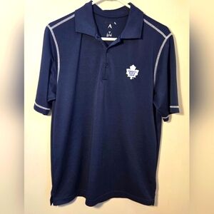 ⭐️Toronto Maple Leafs Navy Polo Shirt Size Med